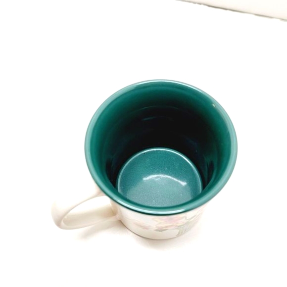 Vintage 1991 Polpourri Press  Pansy Bouquet Christina Flower Mug Unused - Picture 6 of 8